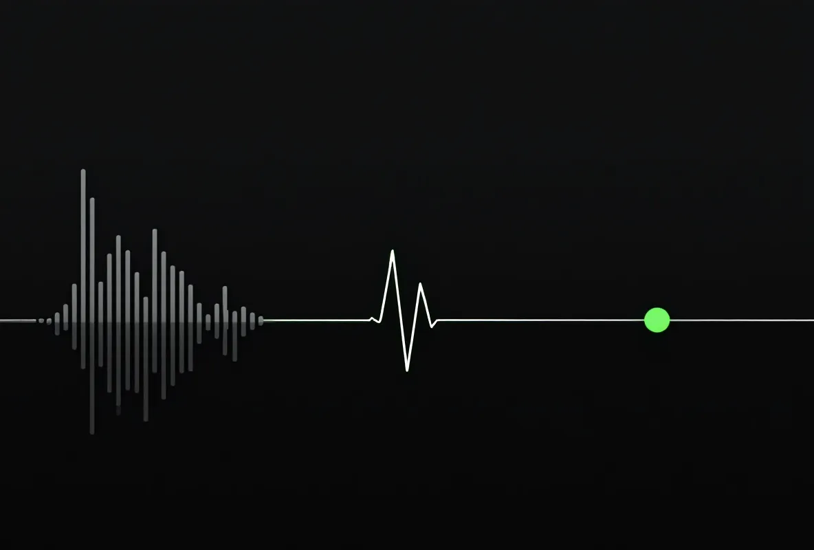 The measured onset: a pulse in under an hour